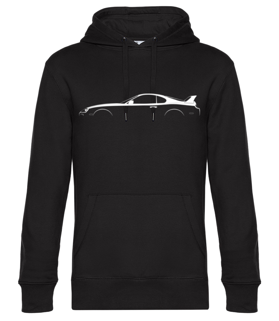 'Toyota Supra A80' Silhouette · Sweat à capuche standard homme