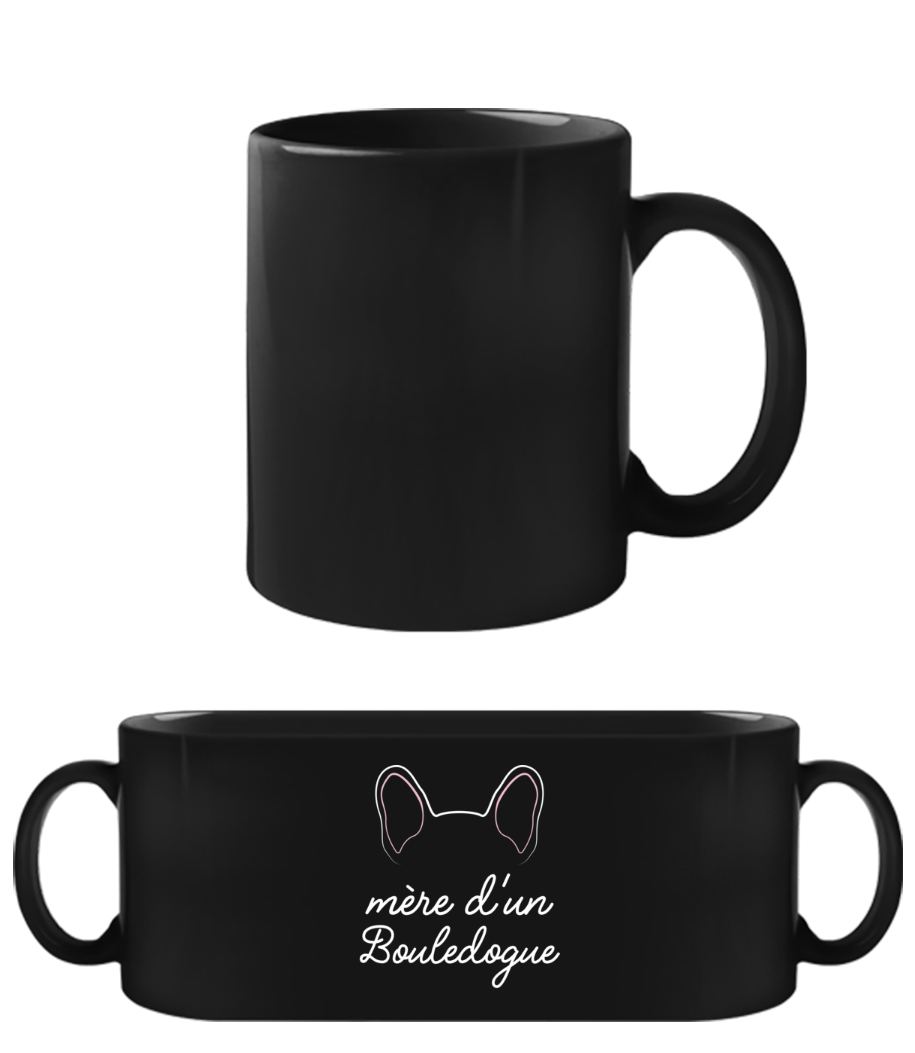 Mère D'un Bouledogue · Tasse Noire