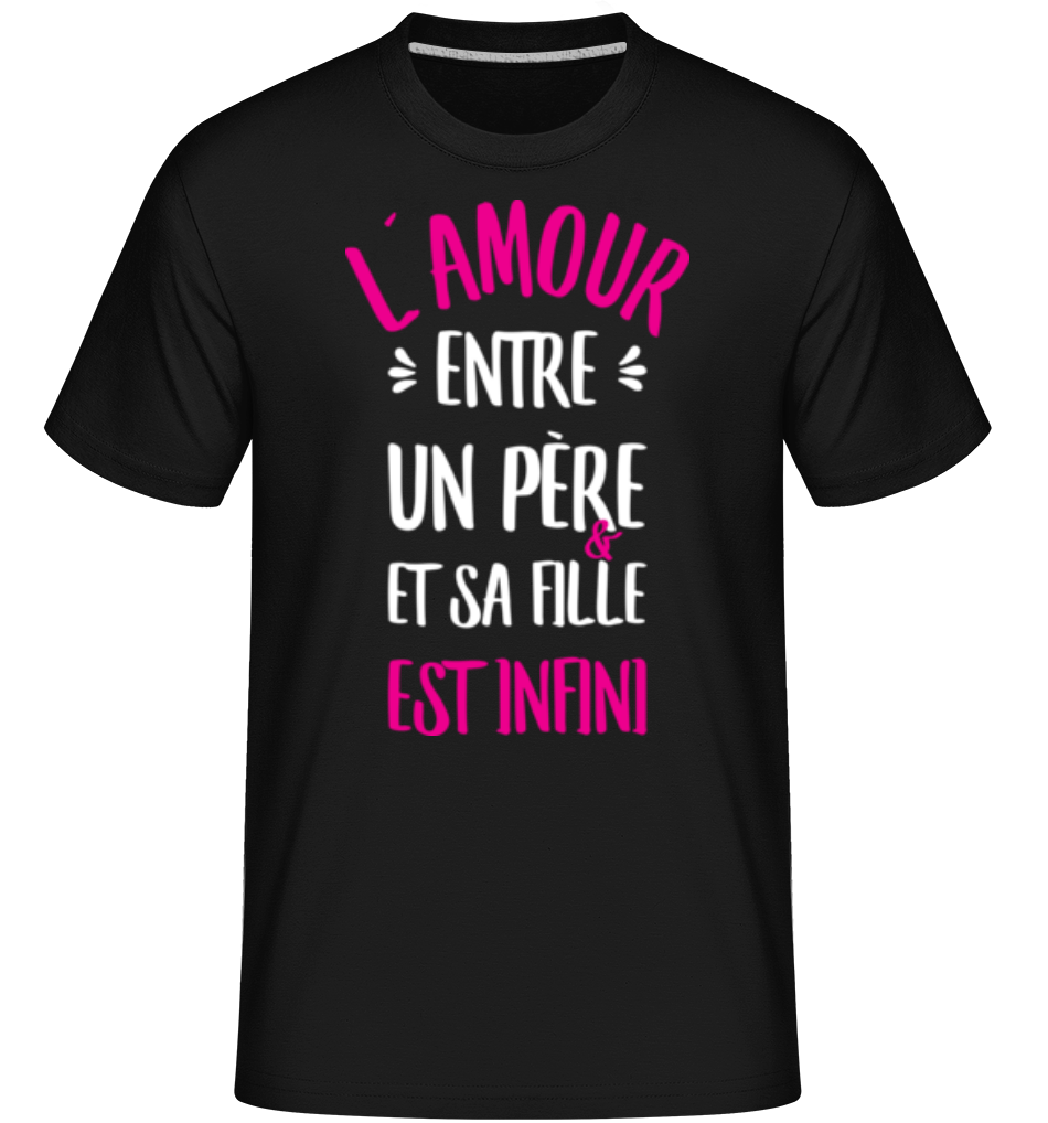 L´Amour Un Père ·  T-Shirt Shirtinator homme