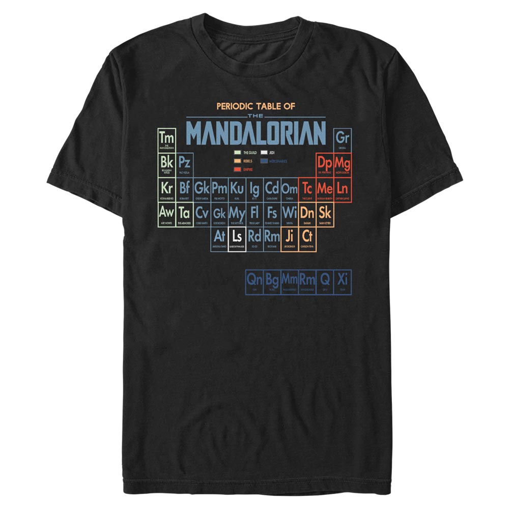 Star Wars - The Mandalorian - Icons Table Of Mando - Homme T-shirt