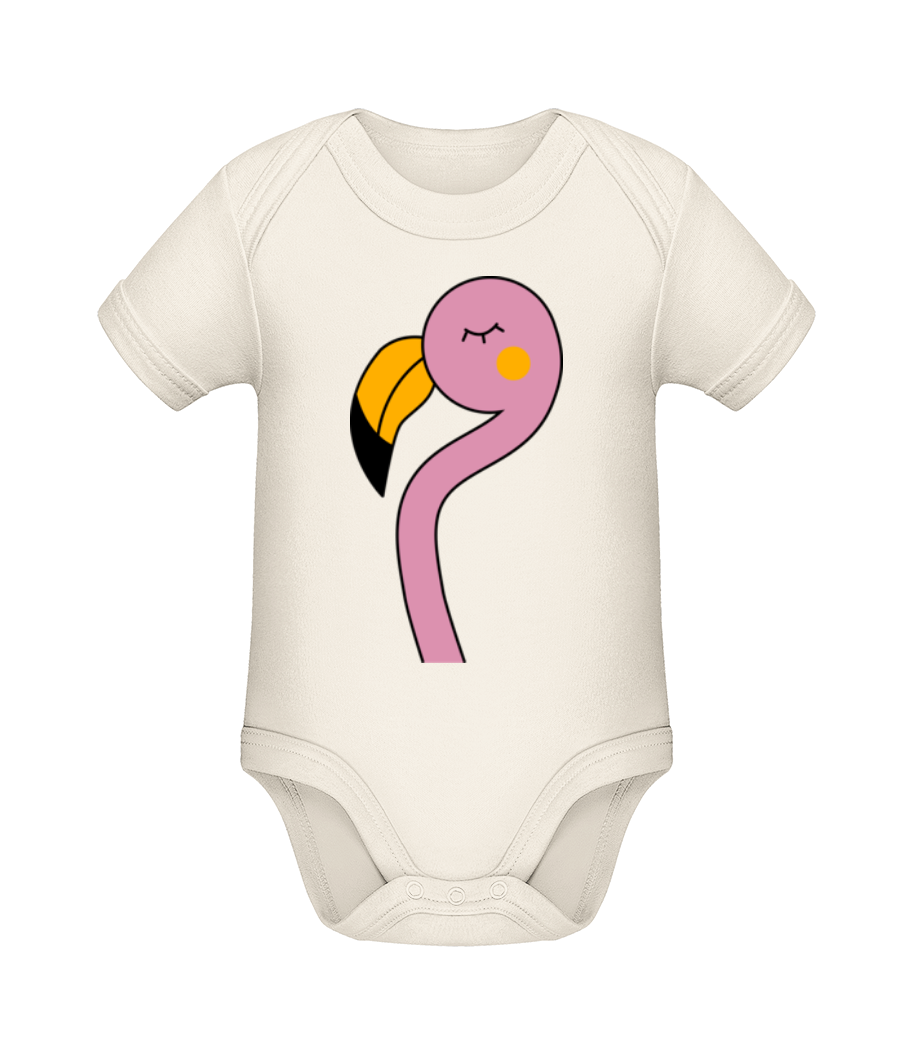Flamant Mignon · Body manches courtes bio