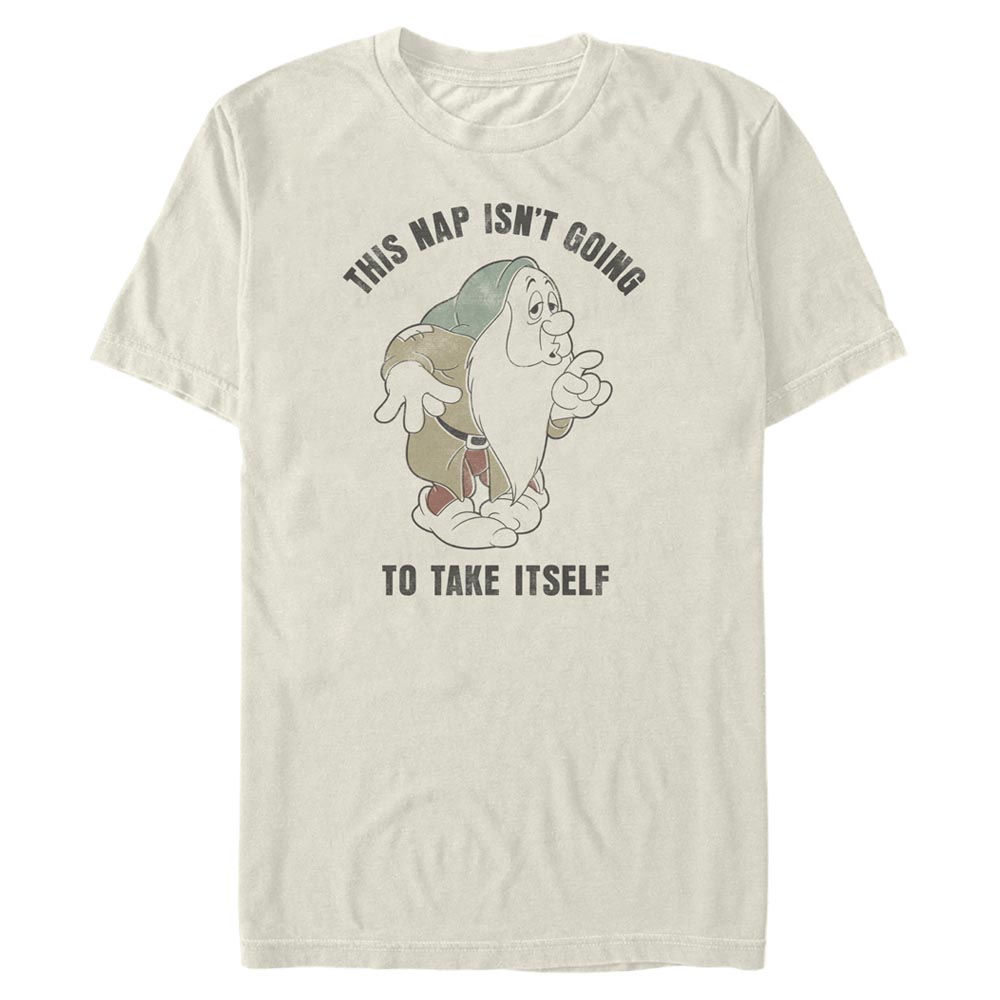 Disney - Blanche-Neige et les Sept Nains - Dormeur Nap Time - Homme T-shirt