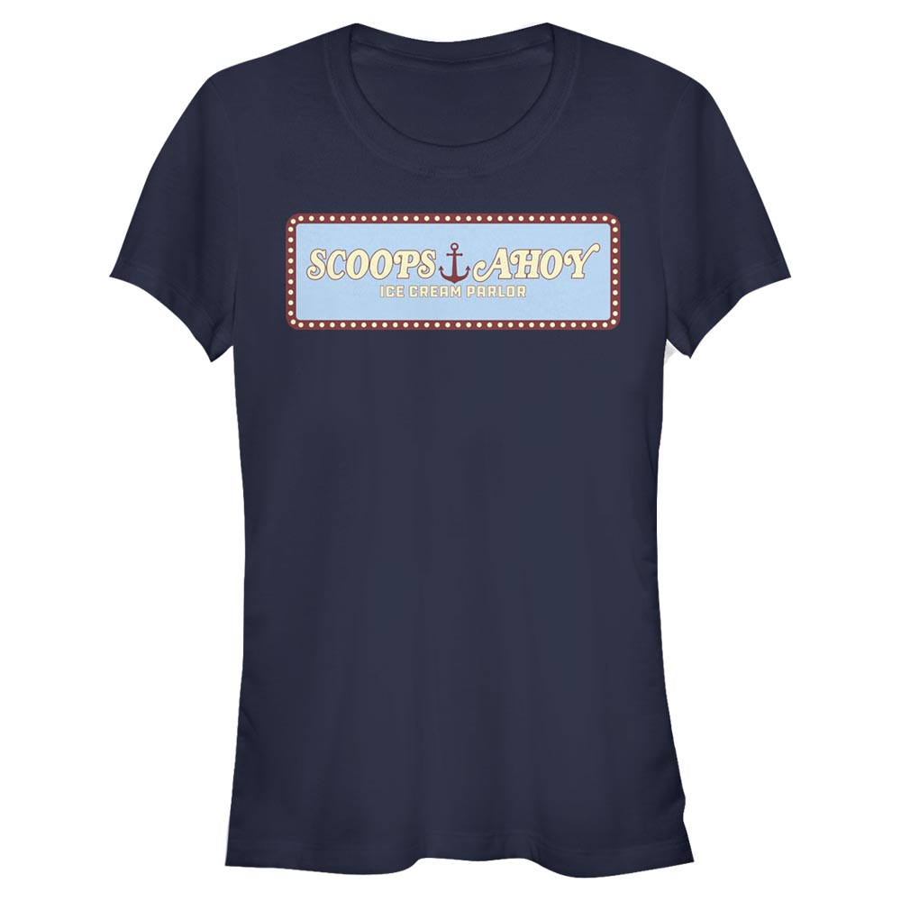 Netflix - Stranger Things - Logo Scoops Ahoy Panel - Femme T-shirt