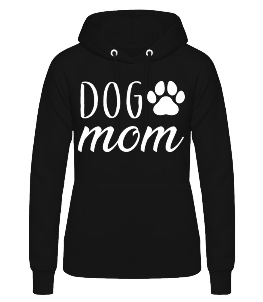 Dog Mom · Sweat à capuche basique pour femme