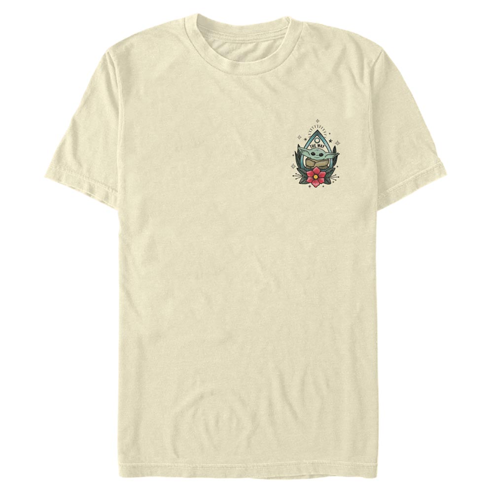 Aperçu: Star Wars - The Mandalorian - Grogu Planchette Child - Homme T-shirt - Crème - Devant