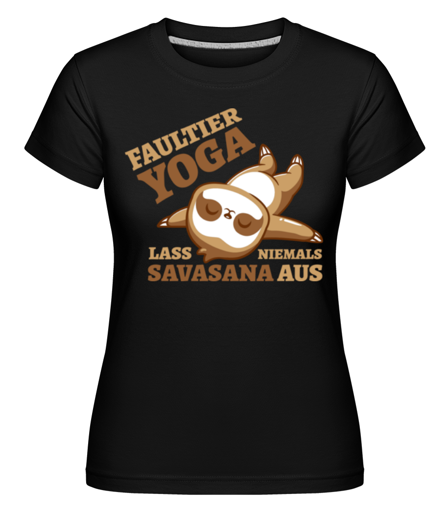 Faultier Yoga · Shirtinator Frauen T-Shirt