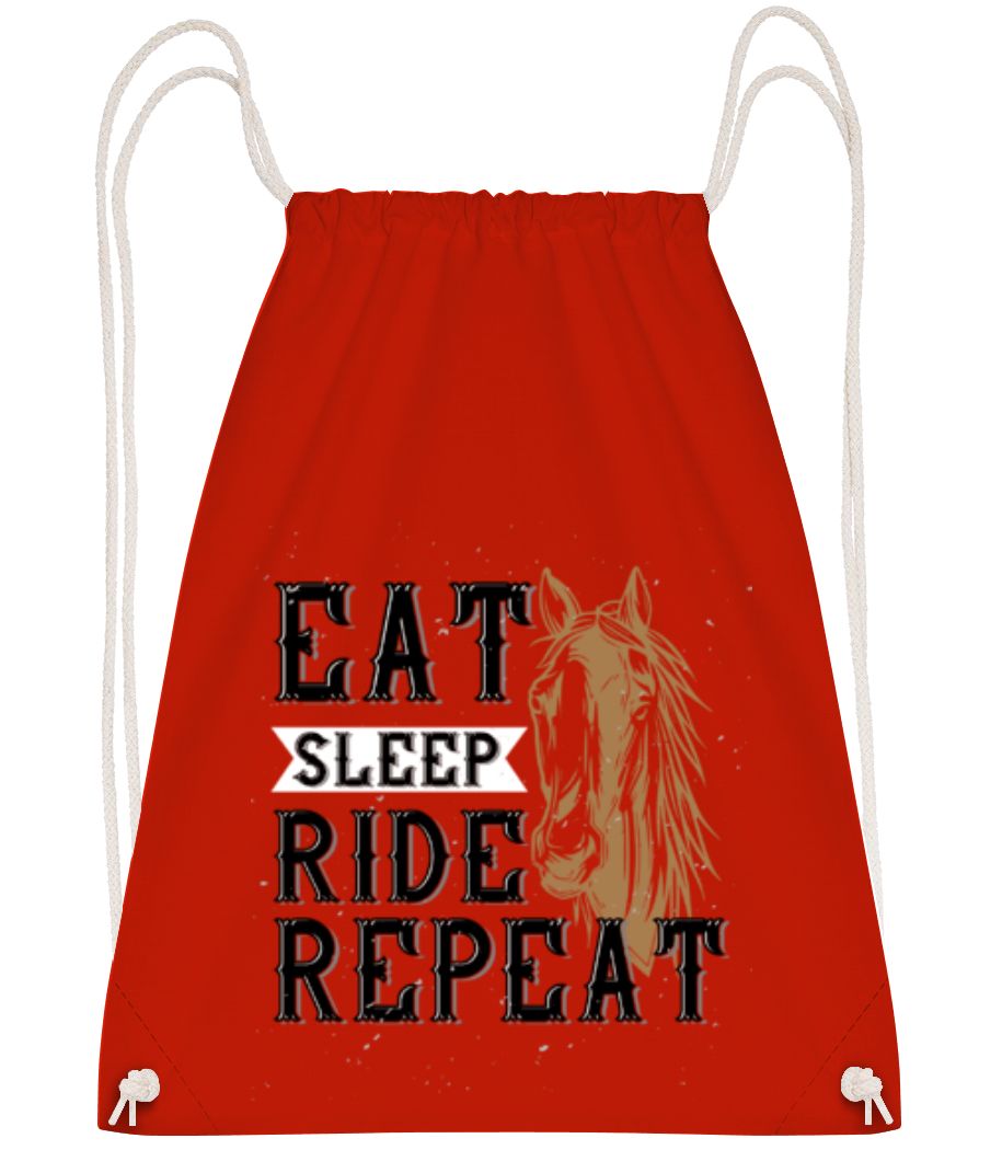 Eat Sleep Ride Repeat · Sac à dos sport