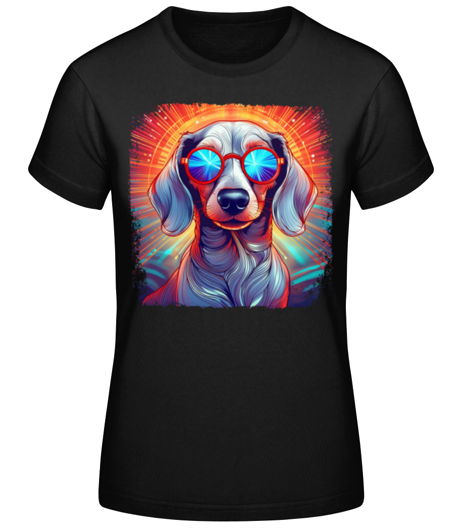 Teckel Look Hippie · T-shirt standard Femme
