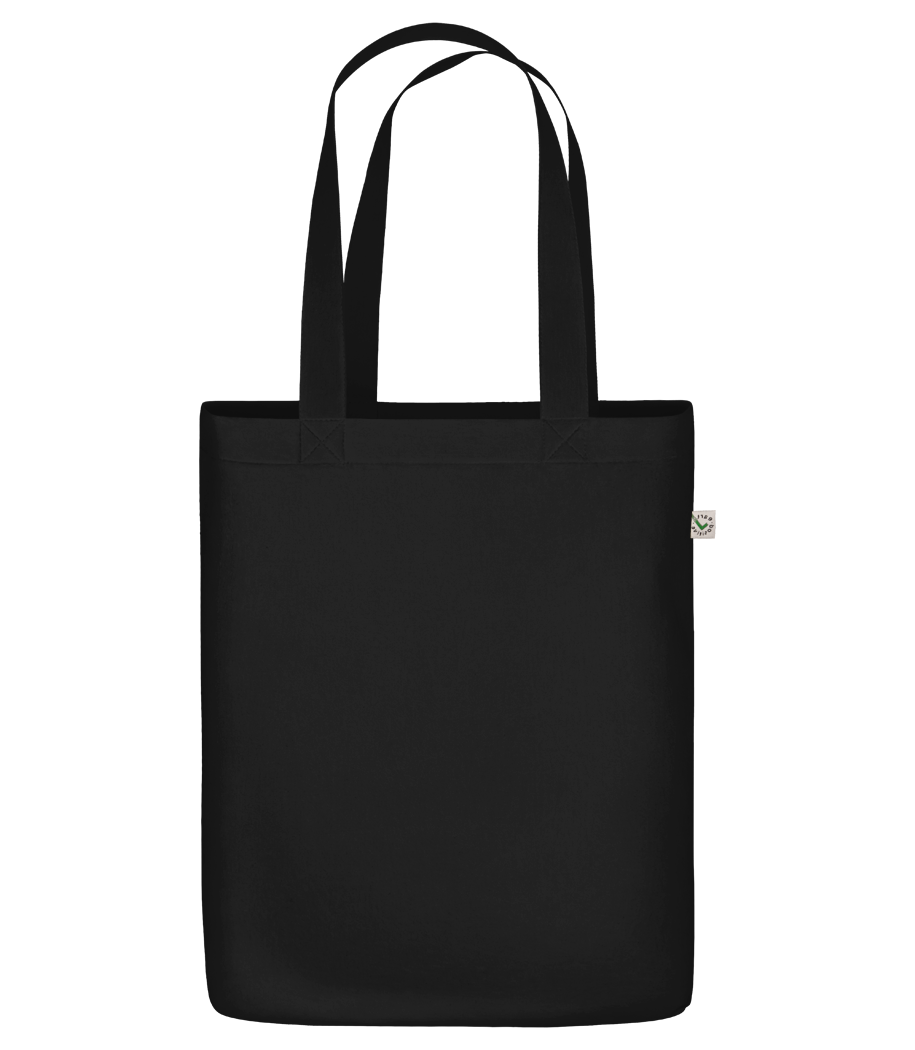Aperçu: Alpaca Adventure You Say - Sac en toile bio - Noir - Derrière