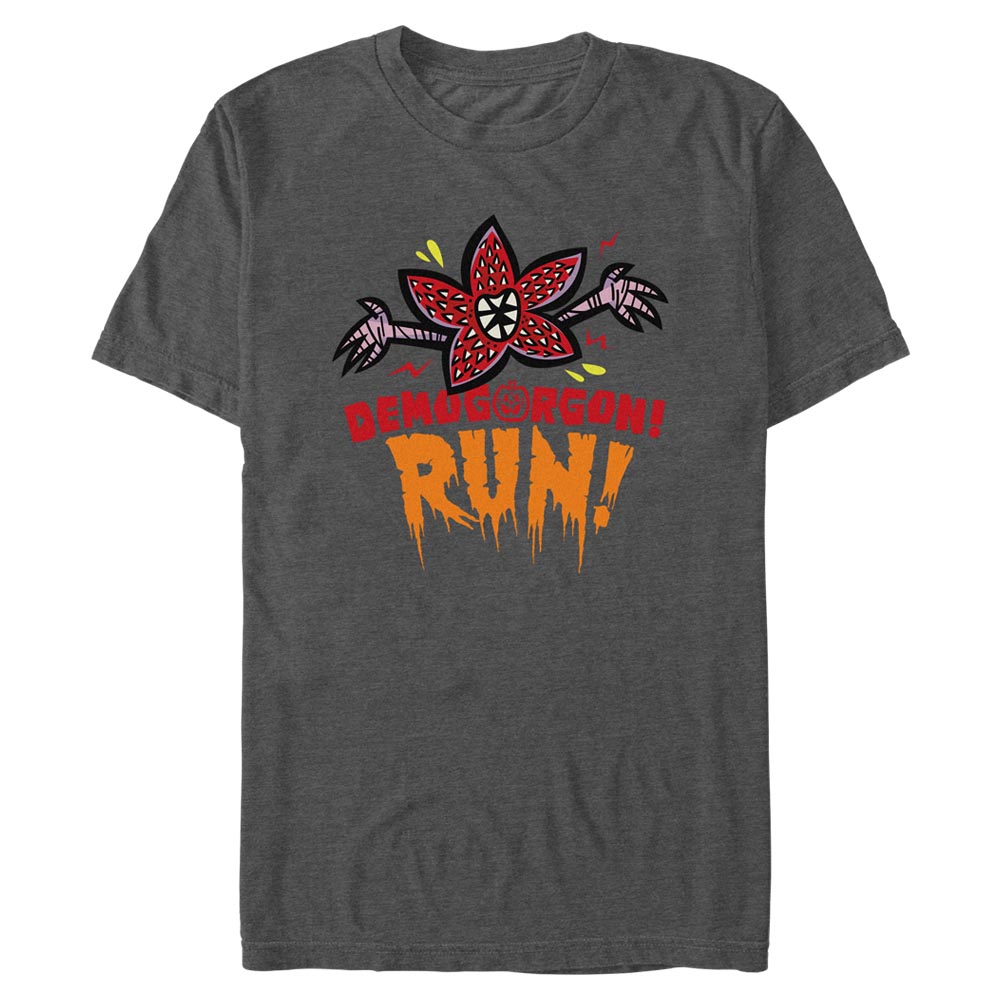 Netflix - Stranger Things - Demogorgon Run - Halloween - Homme T-shirt