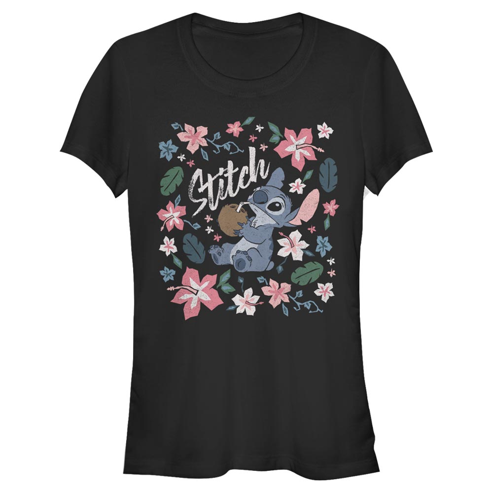 Disney - Lilo & Stitch - Stitch Tropical - Femme T-shirt