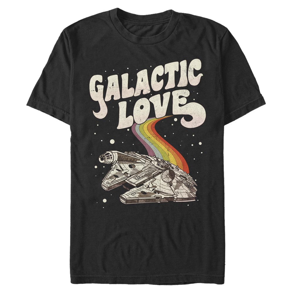 Star Wars - Faucon Milenium Galactic Love Falcon - Homme T-shirt