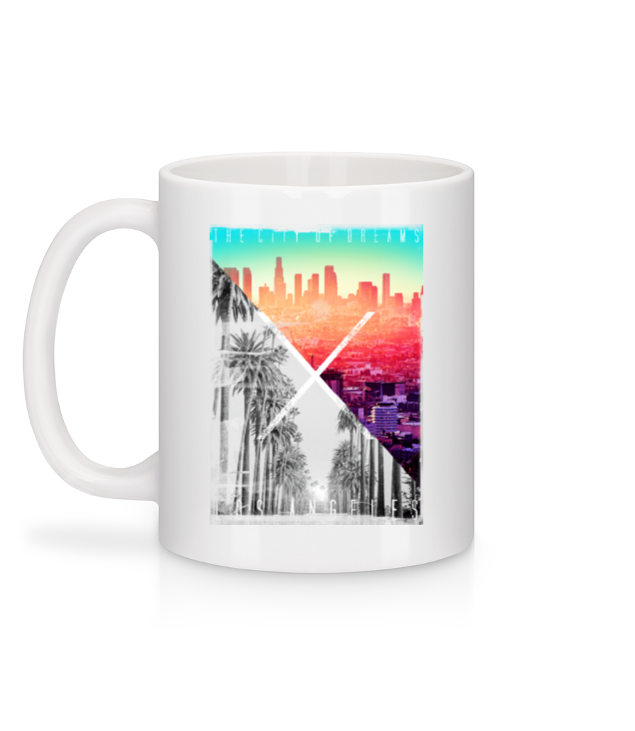 Aperçu: Los Angeles Dream - Mug en céramique blanc - Blanc - Derrière
