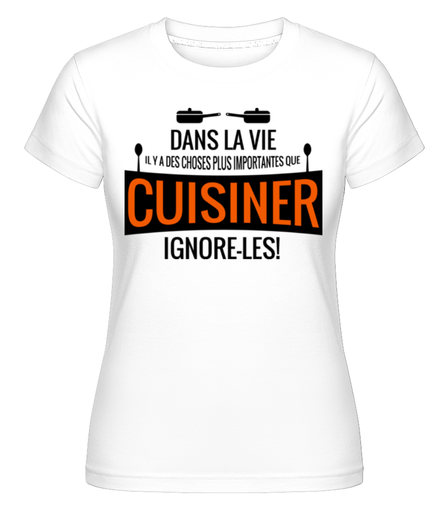 J'Adore Cuisiner ·  T-shirt Shirtinator femme