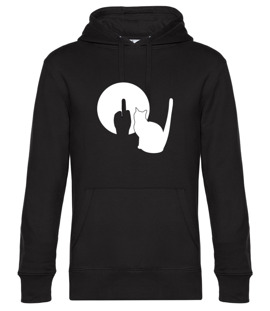 Ombre de chat Doigt d'honneur · Sweat à capuche standard homme