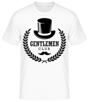 Gentlemen Club - T-shirt standard Homme - Blanc - Devant