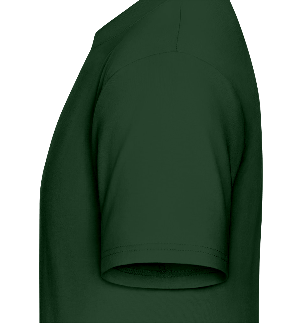 Aperçu: Disney Classics - Mickey Mouse - Goofy Greetings From Dad - Father's Day - Homme T-shirt - Vert bouteille - Gauche