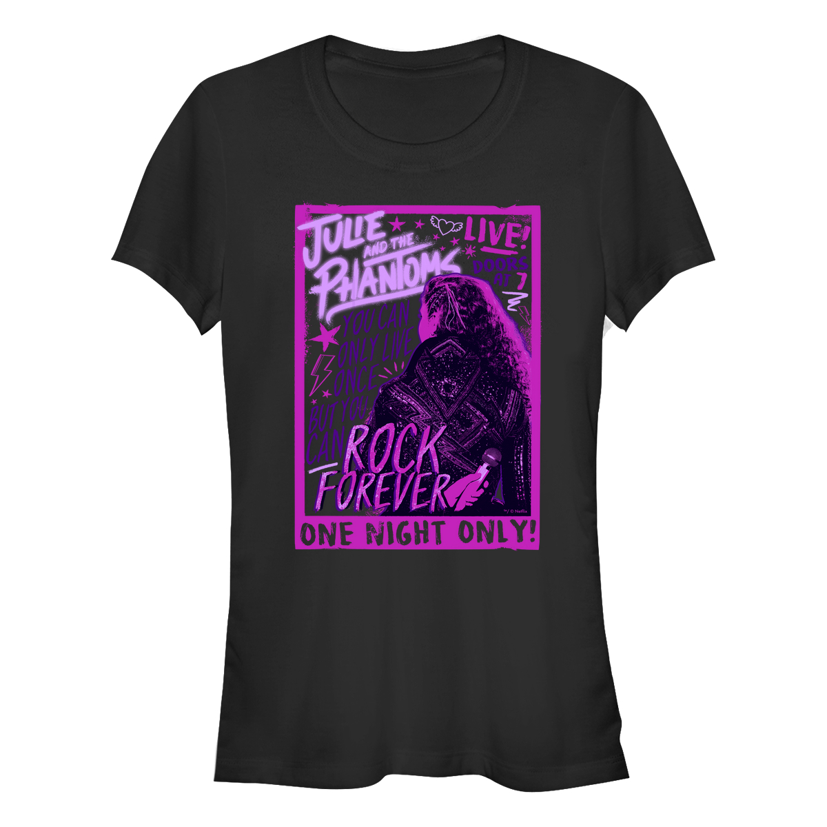 Netflix - Julie And The Phantoms - Julie Live Concert - Femme T-shirt