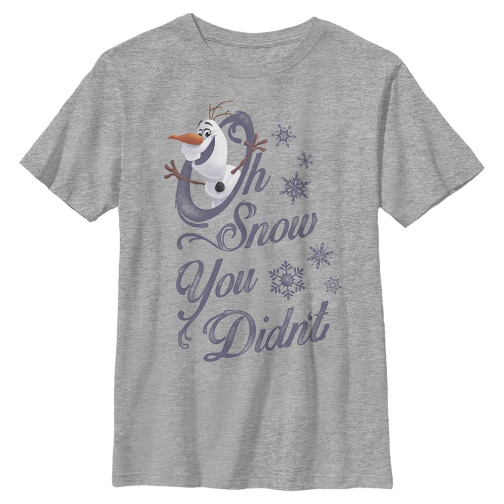 Disney - La Reine des neiges - Olaf Oh Snow - Enfant T-shirt