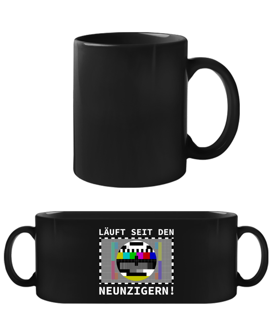 Läuft Seit Den Neunzigern · Schwarze Tasse