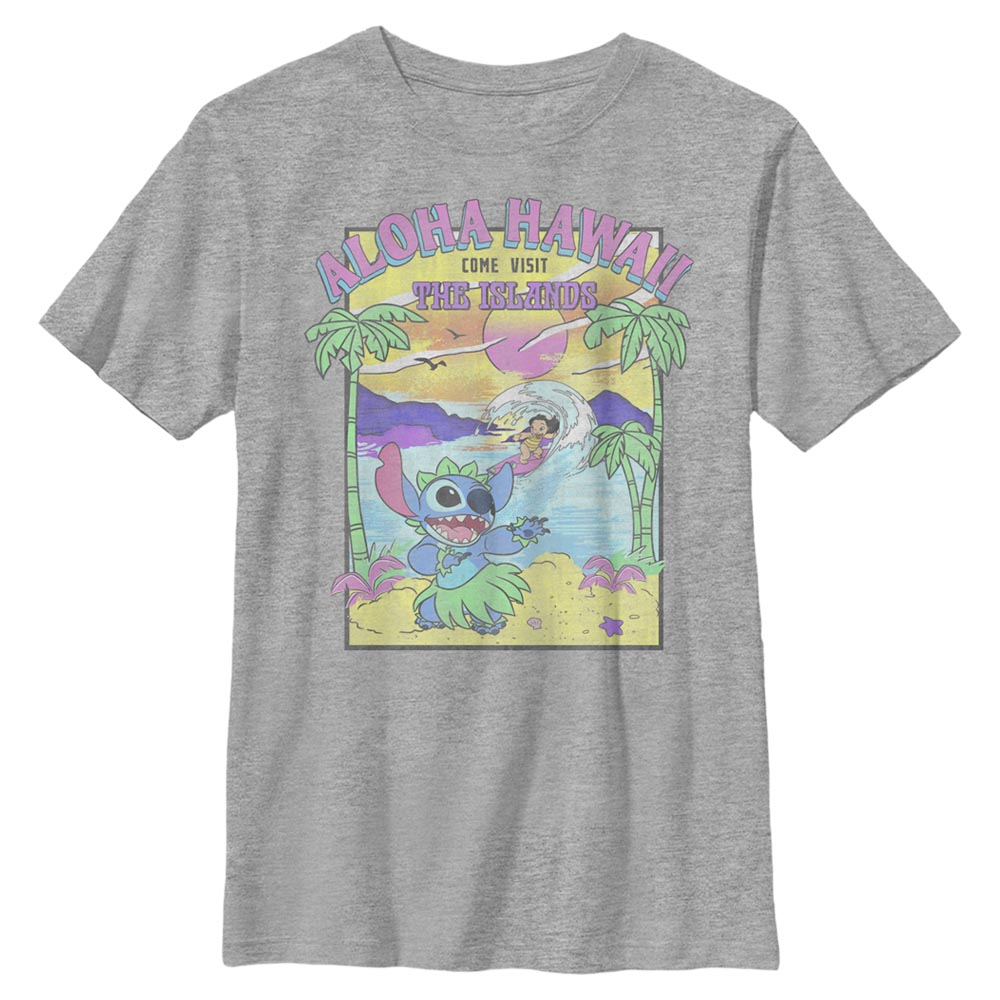 Disney Classics - Lilo & Stitch - Stitch Visit the Islands - Enfant T-shirt