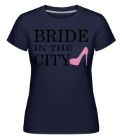 Bride In The City -  T-shirt Shirtinator femme - Bleu marine - Devant