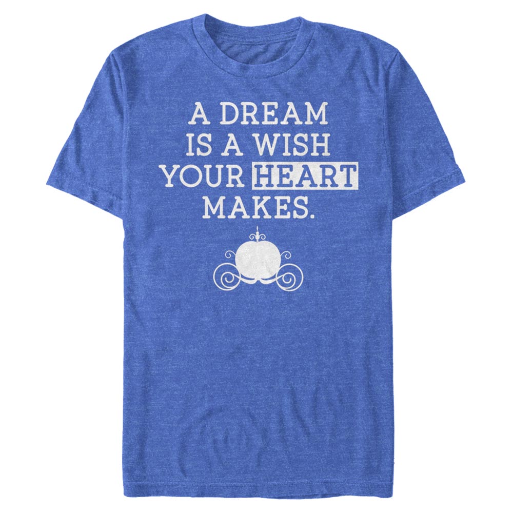 Disney - Cendrillon - Texte Dream Wish - Homme T-shirt