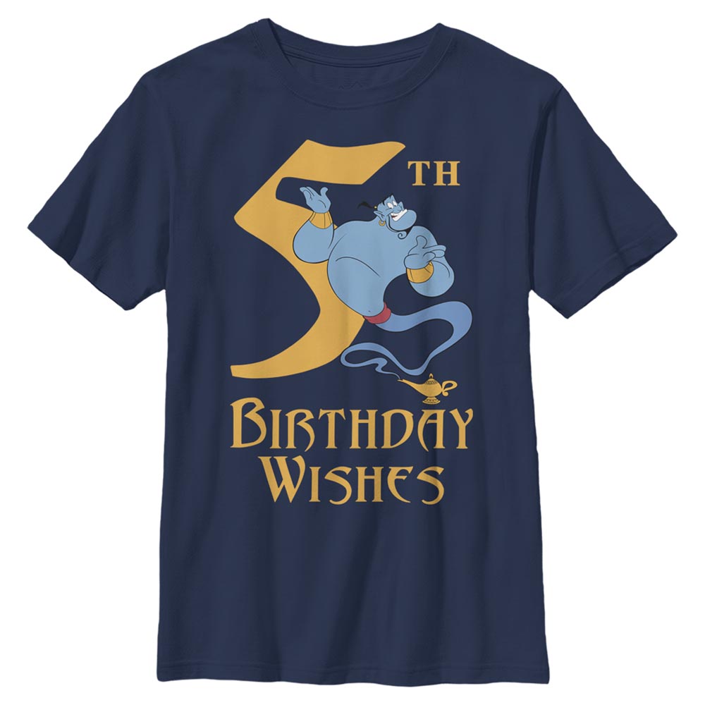 Disney - Aladin - Génie Birthday 5 - Enfant T-shirt