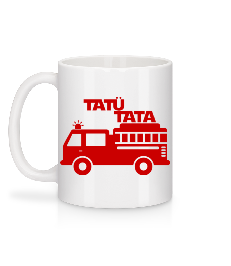 Tatü Tata - Tasse - Weiß - Hinten
