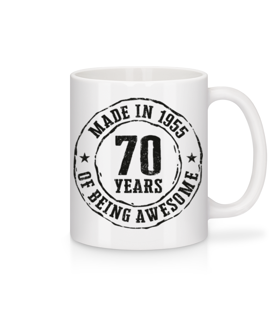 Made In 1955 · Mug en céramique blanc