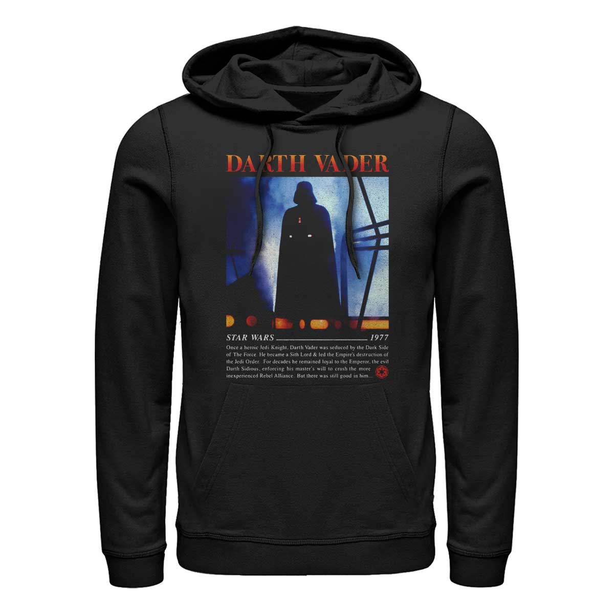 Aperçu: Star Wars - Darth Vader Standing Room Only - Unisex Sweat à capuche - Noir - Devant