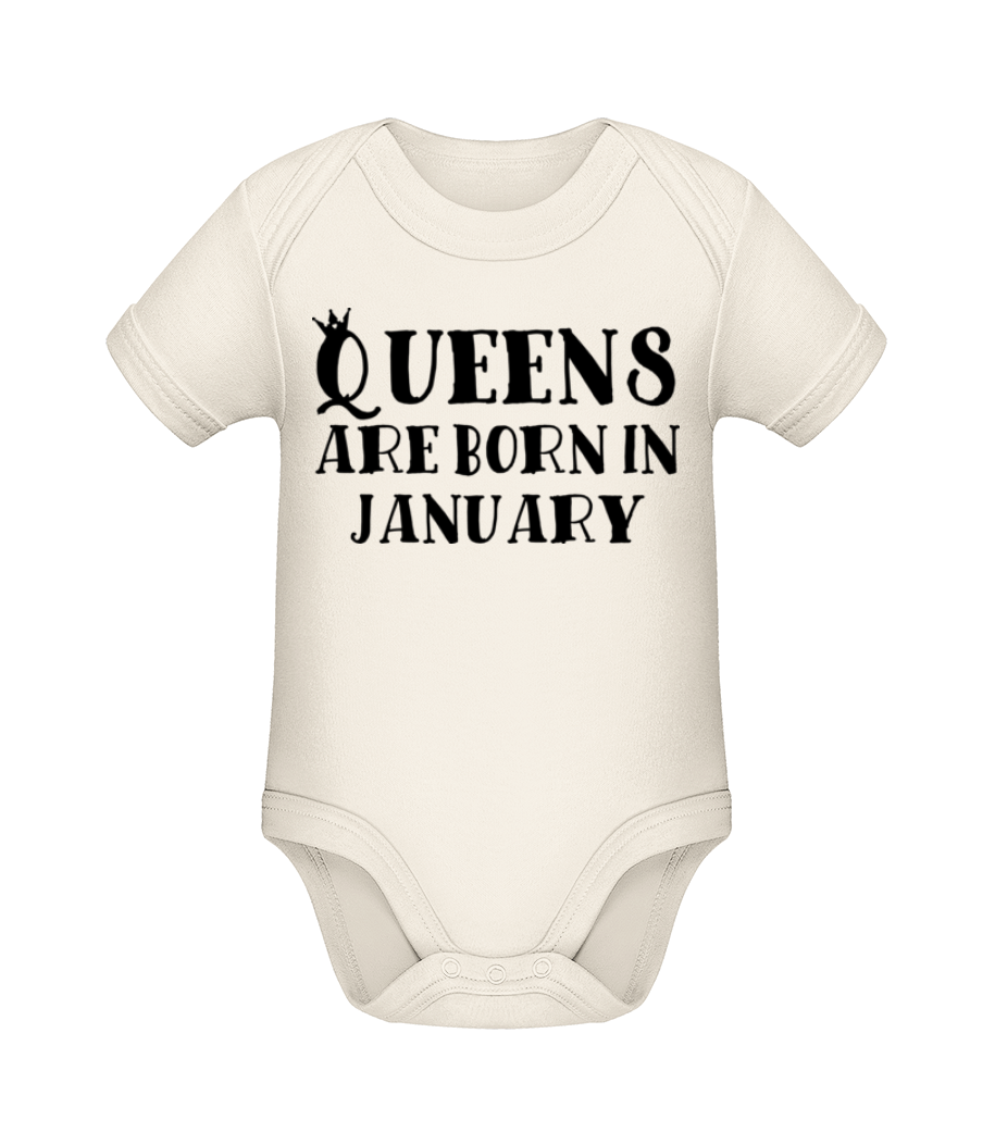 Queens Are Born In January · Body manches courtes bio