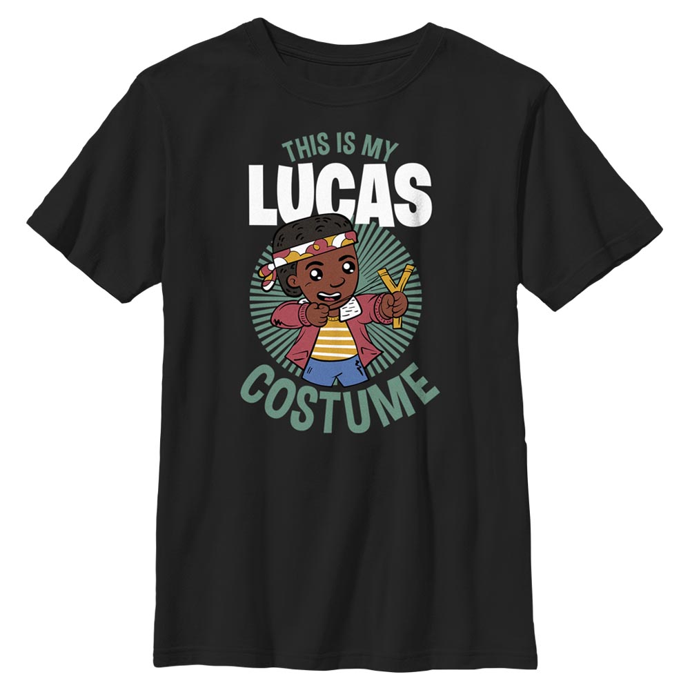 Netflix - Stranger Things - Lucas Costume - Halloween - Enfant T-shirt