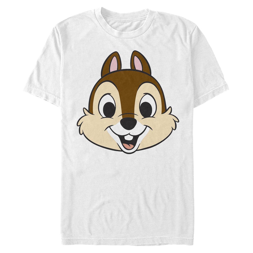 Disney Classics - Mickey Mouse - Chip Big Face - Homme T-shirt