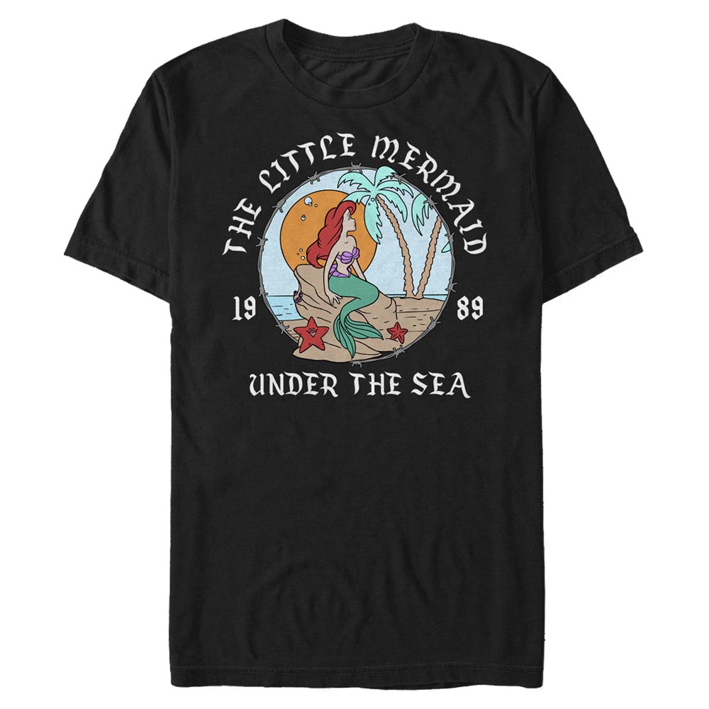 Disney - Ariel La Petite Sirène - Ariel La Petite Sirène Mermaid Beach_90.psd - Homme T-shirt