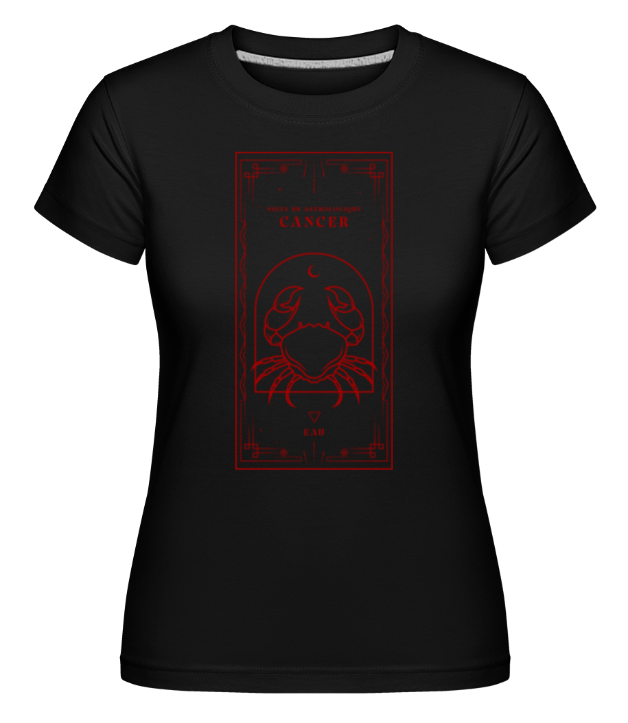 Art Déco Signe Astrologique Cancer ·  T-shirt Shirtinator femme