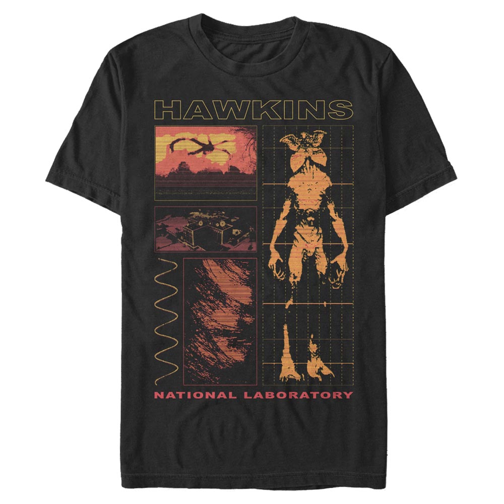 Netflix - Stranger Things - Demogorgon Hawkins Lab - Homme T-shirt