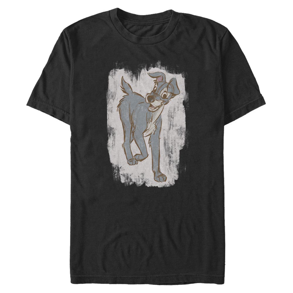 Disney Classics - La Belle et le Clochard - Clochard Pose - Homme T-shirt
