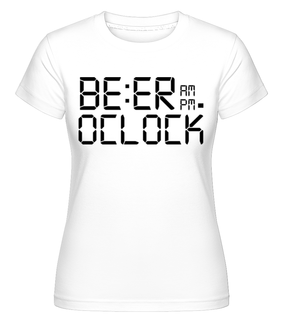 Beer O'Clock ·  T-shirt Shirtinator femme