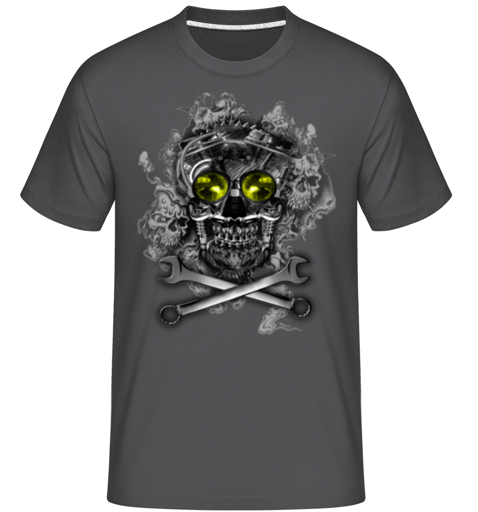 Crâne De Machine ·  T-Shirt Shirtinator homme