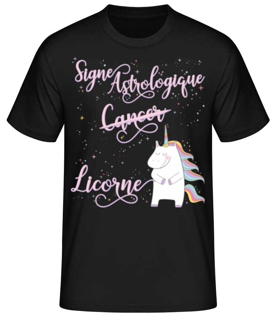 Signe Astrologique Licorne Cancer · T-shirt standard Homme