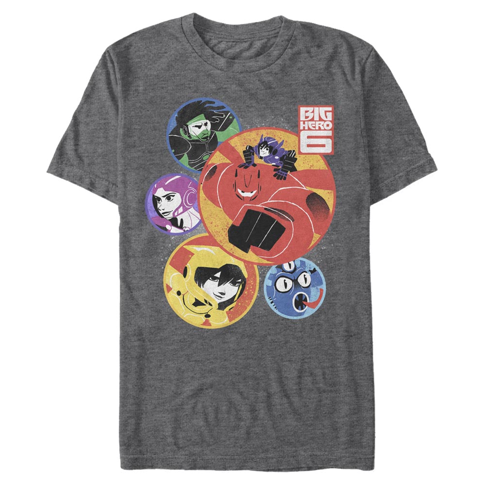 Disney - Les Nouveaux Héros - Photo de groupe Rounders - Homme T-shirt