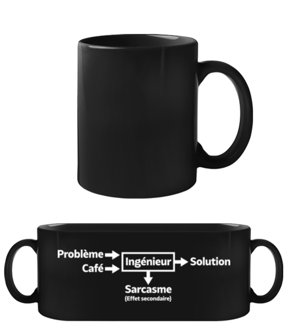 Ingénieur · Tasse Noire