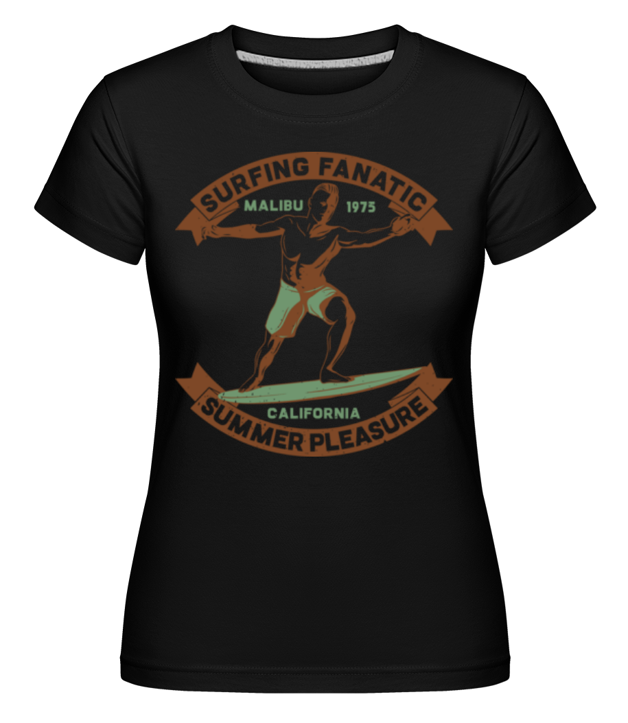 Surf Beach Summer Pleasure ·  T-shirt Shirtinator femme