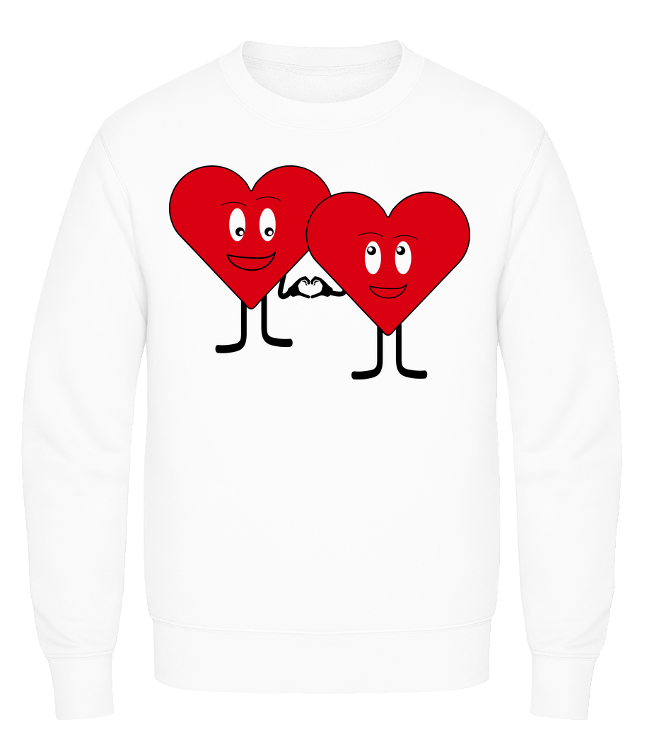 Deux Ceurs S'Aiment · Sweatshirt Homme