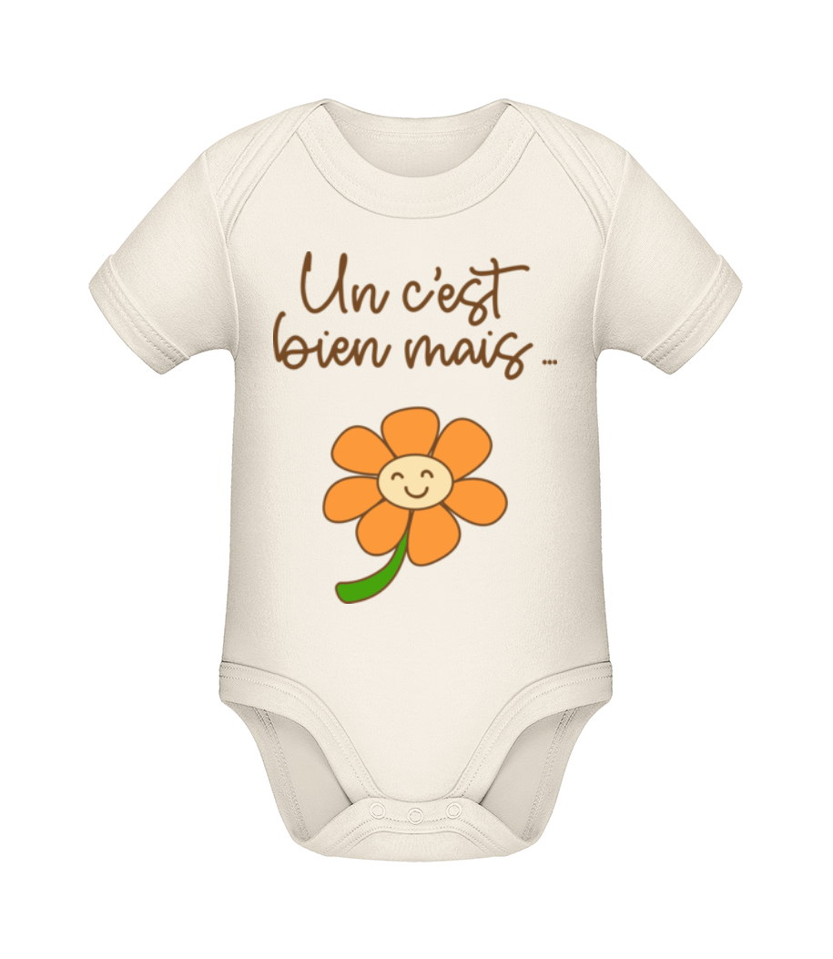 Un C’est Bien Mais · Body manches courtes bio