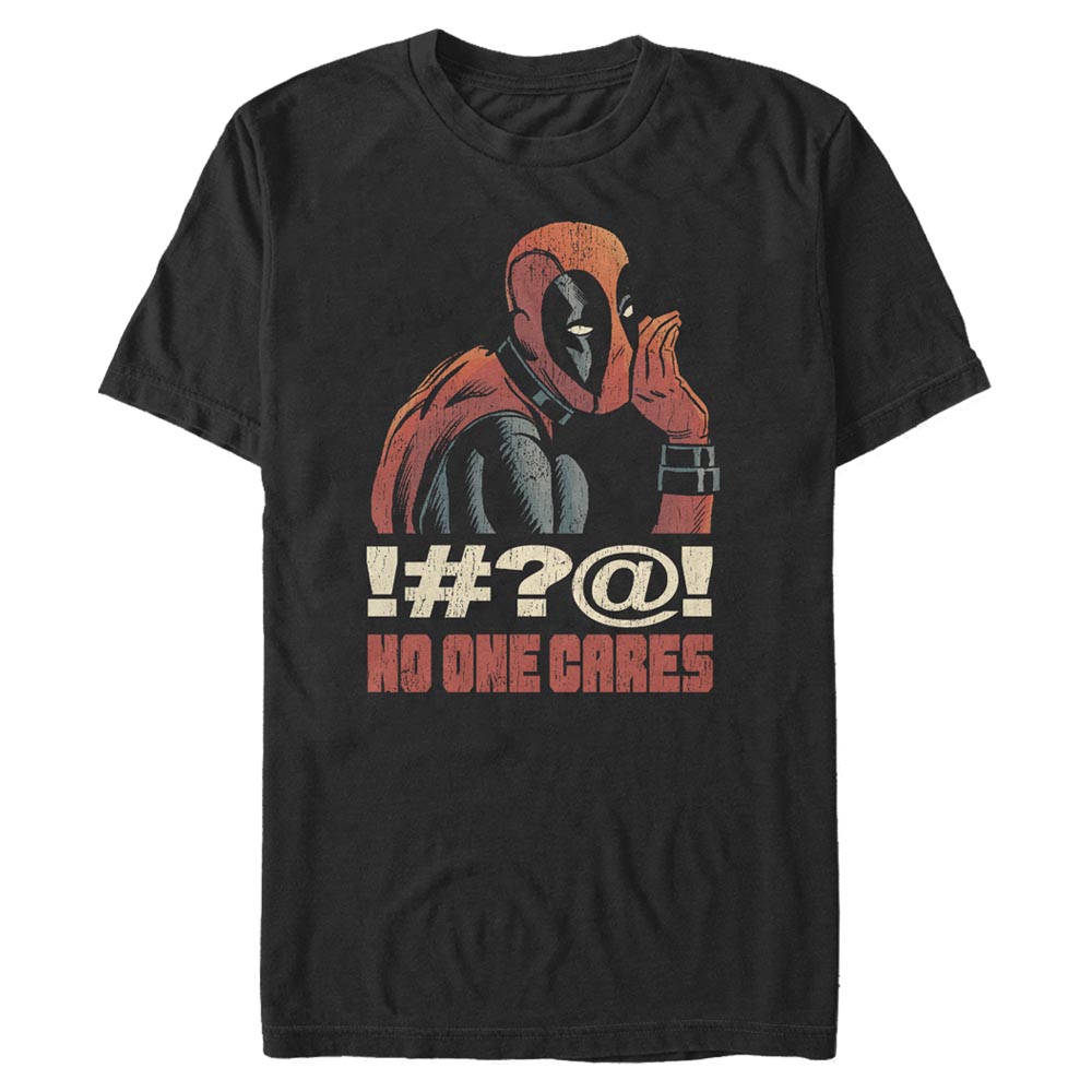 Marvel - Deadpool - Deadpool No One Cares - Homme T-shirt
