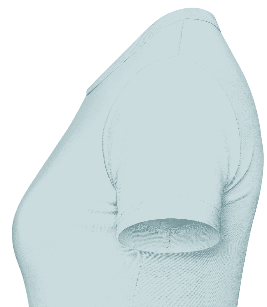 Aperçu: Party Hard Licorne - Crop top - Bleu clair - Gauche