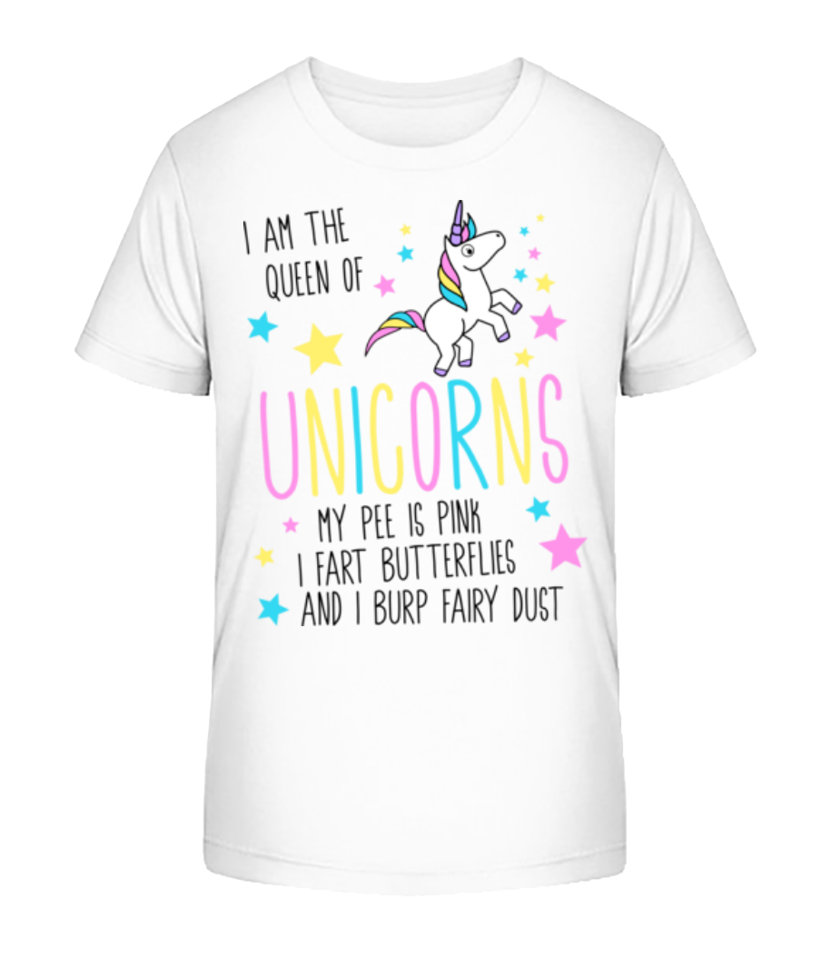 I'm The Queen Of Unicorns · T-shirt bio Enfant Stanley Stella 2.0