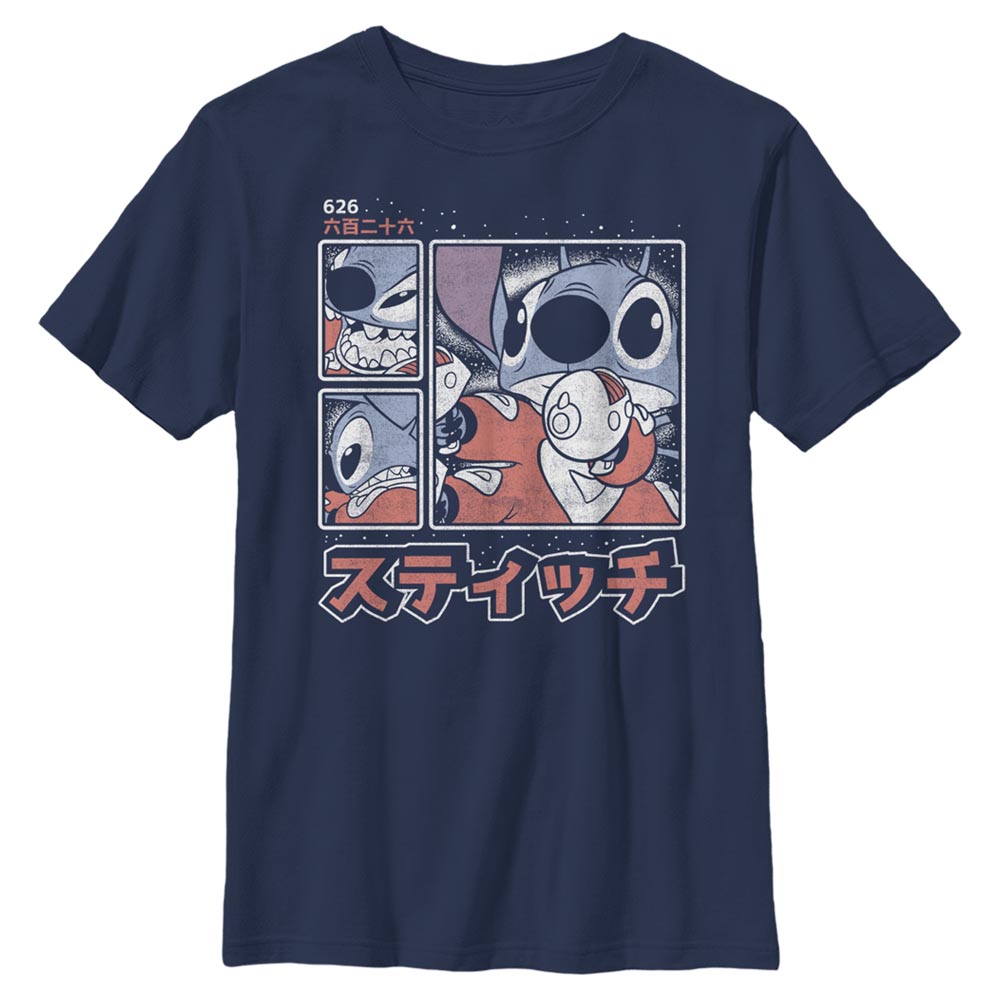 Disney Classics - Lilo & Stitch - Stitch Kanji - Enfant T-shirt